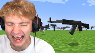 I Added Guns To Minecraft [upl. by Justen349]