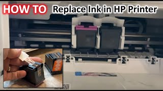 How to Replace Ink in HP Printer  The DIY Guide  Ep 67 [upl. by Noisla]