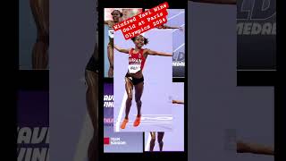 Winfred Yavi Wins Gold at Paris Olympics 2024 shortsreels youtube youtubeshorts viralvideo l [upl. by Nancee]