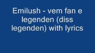 Emilushvem fan e legenden legenden diss with link [upl. by Onig]