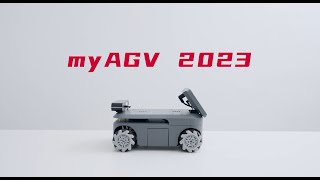 myAGV 2023  Discover the Upgraded 3D SLAM Technology of Automated Guided Vehicle [upl. by Carvey]