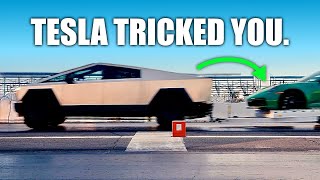 No Tesla Cybertruck Is Not Faster Than Porsche While Towing [upl. by Serra526]