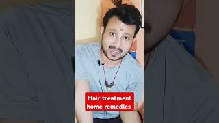 hair treatment home remedies 🙏shorts short [upl. by Ahsenak]