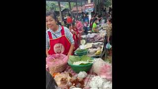 Laos foodNong Khaiw morning Luang Prabang [upl. by Dareg161]