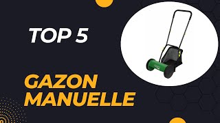 Les 5 Meilleures Tondeuses à Gazon Manuelles pour 2024 [upl. by Mehcanem206]