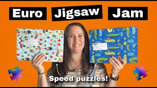 My first Euro Jigsaw Jam online speed puzzling competition  How did I do [upl. by Olwen546]