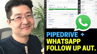 Pipedrive CRM e WhatsApp  Como Funciona a Automação  Mauricio Aizawa  Organize na Prática [upl. by Trstram]