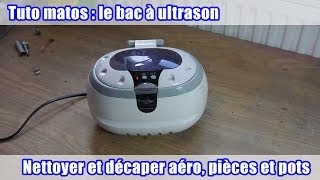 Tuto matos  nettoyer son aérographe avec un bac à ultrason [upl. by Trelu]