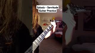 Future first cover on my channel   sylosis servitude metalguitarriffs metal shorts guitar [upl. by Aitekram]