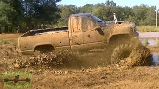 MUD SLINGING CHEVY SMALL BLOCK GOES DEEP [upl. by Nnylaehs]