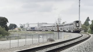 Amtraks Coast Starlight In California September 2023 [upl. by Akienat]