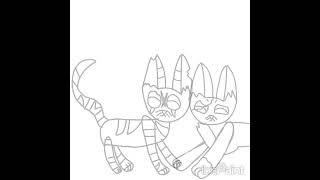 Warrior cats AU PMV WIP warriorcats au warriorcatsau wcau wc wip warriors snake clearsky [upl. by Doowle]