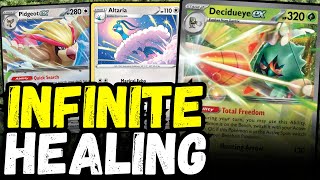 NEW Decidueye ex Deck Heals INFINITE Damage [upl. by Sulrac]