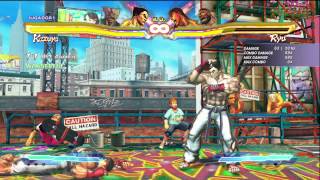 SFxT  Kazuya Simple Combos amp Infinite [upl. by Leod372]