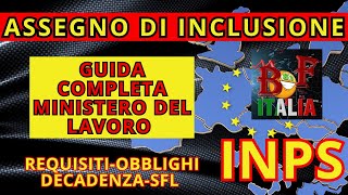 ASSEGNO DI INCLUSIONE 🌟 GUIDA COMPLETA ADI 2024🌟 [upl. by Magdala]