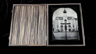 Collectible ambrotype in wooden case [upl. by Landa]