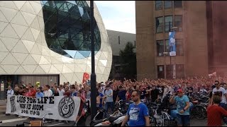 PSV Support Sfeer Stratumseind  Mars als eerbetoon aan RON VAN DEN BOOM RIP  3082015 [upl. by Manchester]