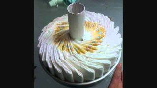 How To Make Diaper Cakes [upl. by Anaeco]