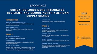 USMCA Building more integrated resilient and secure North American supply chains [upl. by Ij]