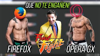 FIREFOX VS OPERA GX 😨 LA BATALLA FINAL 🔥 TODA LA VERDAD [upl. by Mace]