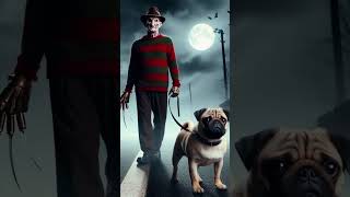 Freddy Krueger walking his dog song [upl. by Refinaj]