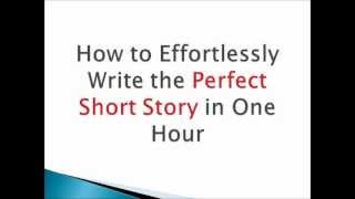 How to Write a Short Story in One Hour [upl. by Berkley]