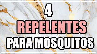 🦟 4 REPELENTES PARA MOSQUITOS NATURALES 🦟 Repelentes para moscas y mosquitos FACIL 🦟 [upl. by Howlend776]