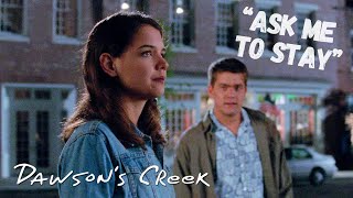 Pacey and Joey Ask Me To Stay Scene  Dawsons Creek  True Love [upl. by Aushoj333]