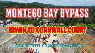 MONTEGO BAY BYPASS Irwin To Cornwall Court UNEXPECTED TRANSFORMATION [upl. by Neerhtak]