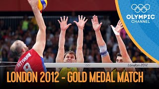 Volleyball  Russia vs Brazil  Mens Gold Final  London 2012 Olympic Games [upl. by Cherice792]