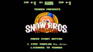 Snow Bros Genesis Boss Theme [upl. by Earazed]