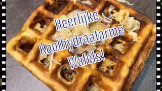 Koolhydraatarme wafels kha [upl. by Nayrb]