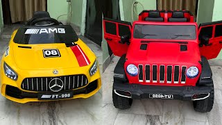 RC Mercedes Car amp Powerful 4x4 RC Jeep  Unboxing amp Testing  Shamshad Maker🔥🔥 [upl. by Blanka]