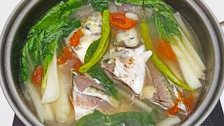 TINOLANG ISDA  SINABAWANG ISDA  FISH RECIPE [upl. by Atteuqahc649]