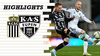 Highlights Matchday 23  Sporting Charleroi vs KAS Eupen [upl. by Geier]