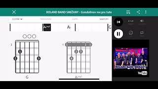 ROLAND BAND SMIZANY  Gondolinav me pre tute cover akordy [upl. by Itram434]