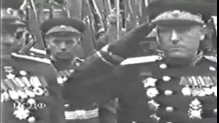 National Anthem of the USSR at Victory Day in 1945 [upl. by Josi995]