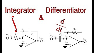 Opamp Tutorial Series 4 The Integrator and The Differentiator [upl. by Nnaegroeg929]