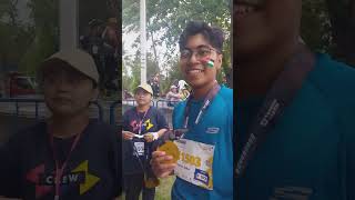 Borobudur marathon 2023 42 km alhamdulillah finish [upl. by Sky883]