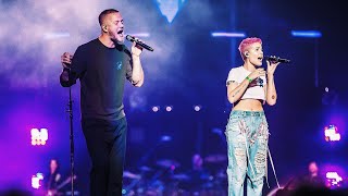 Imagine Dragons  quotDemonsquot ft Halsey Live WELCOME 2017 [upl. by Treharne]