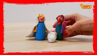 Cómo hacer un Belén con plastilina JOVI [upl. by Pederson253]