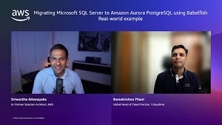 Modernizing MS SQL Server using Babelfish for Aurora PostgreSQL Case Study  Amazon Web Services [upl. by Rowan]