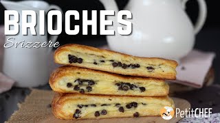 brioches svizzere  Ricette golose Petitchefit [upl. by Ahsinav]