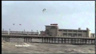 Worthing Pier Kitesurf Jump ITV News Coverage [upl. by Radnaxela]