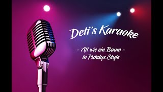 Alt wie ein Baum  Puhdys  Karaoke [upl. by Notyad]