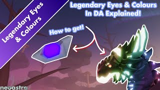 Legendary Eye amp Colour Guide by neoastra  Dragon Adventures [upl. by Euqinomad]