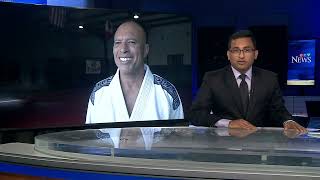 Royce Gracie Visits HTA Lakeshore [upl. by Chaddy]