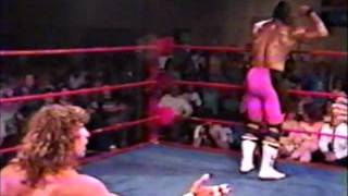 IWA Championship Wrestling  Kerry Von Erich vs Lethal Larry Cameron [upl. by Nyliuqcaj948]