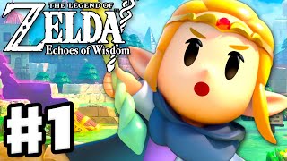 The Legend of Zelda Echoes of Wisdom  Full Game Walkthrough Part 1  Mysterious Rifts [upl. by Maressa]