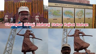 Chatrapati Shivaji maharaj statue Rajkot Fort Malvan शिवाजी पुतळा राजकोट मालवण [upl. by Dorthea301]